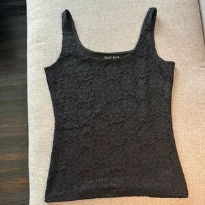 Black Lace Tank Top White House Black Market